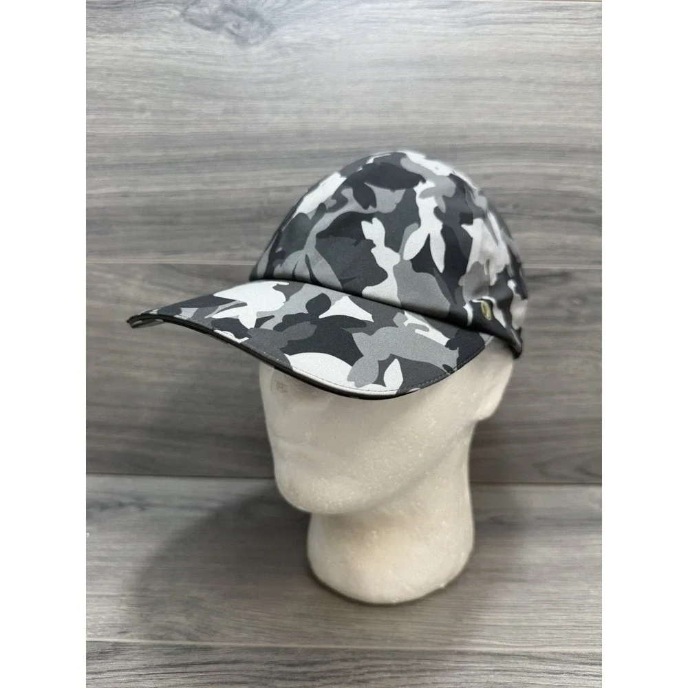 Lululemon Men's Fast and Free Running Hat Year of Rabbit Camouflage Black Gray